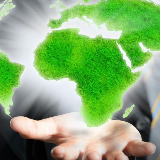 планета в руках